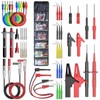 Goupchn Kit de cables de prueba de multímetro con sondas