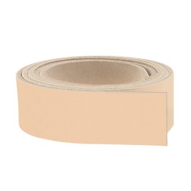 ELW 9-10 oz. (3.6-4 mm) Tamaño: 1-1/2 x 60 pulgadas, herramientas de importación de piel de vacuno curtido vegetal de grano completo, correas/tira para bricolaje y manualidades, arnés, fundas