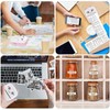 Modern Mini Thermal Label Printer, 1 Set Portable Rechargeable Photo