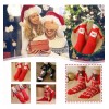PMX Calcetines Navidad Con Imán Para Manitas, Calcetas Reno Imán