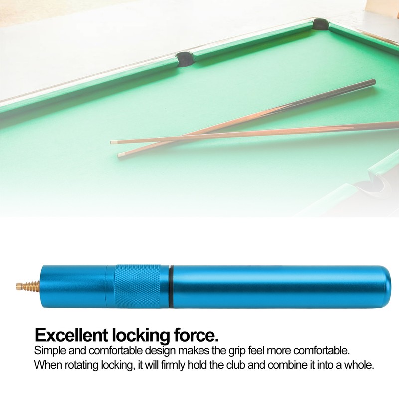 9 Inch Billards Cue Lengthening Extender Telescopic Aluminum Alloy Pool