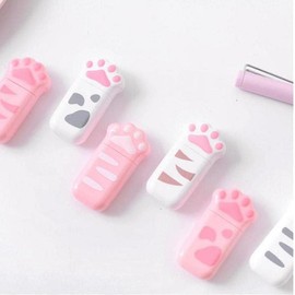 Cute Cartoon Cat Claw Correction Tape Kawaii Stationery Correction Tape Students Gifts Novelty School Office Supplies Durable Useful and Practical Cute Design Practical Correction Tape