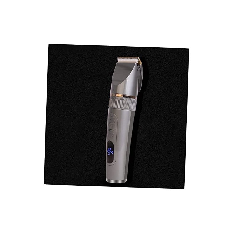 Cordless Rechargeable Hair Clipper with Speed Trimmer for Men Low