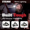 Steelman Pro Slim Profile LED Motion-Sensing Headlamp with Rear Safety