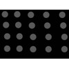 20 Silver Polka Dots 2" Sticker Decals Wall Car College