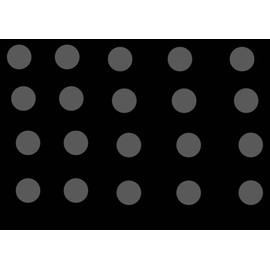 20 Silver Polka Dots 2" Sticker Decals Wall Car College Teacher Decorate BedroomA045
