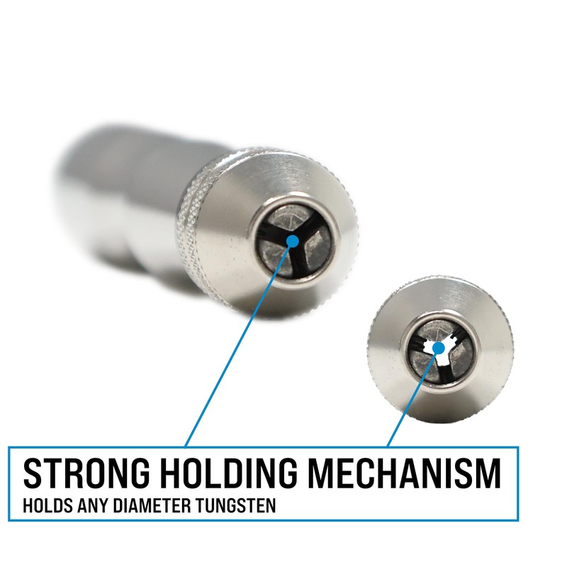 Blue Demon Tungsten Holder, Makes Sharpening Easier, Holds Any Length