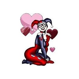 Suicide Squad Harley Quin Hearts Vinyl Sticker Decal Cars Trucks Vans Walls Laptop