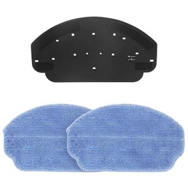 Fixbetter Mop Pads Replacement Holder Set for MAMNV BR150/BR151, for ZCWA BR150/BR151, for ONSON BR150/BR151, for GTTVO BR150/BR151, for MANVINS G20 Robot Vacuum Cleaner