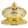 Incense Burner Smoke Backflow Ceramic Glaze Censer Cone Holder Home