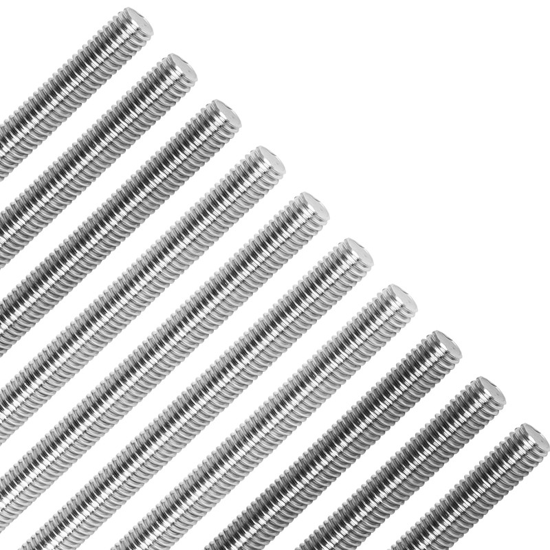 MewuDecor M4-0.7 x 100mm Fully Threaded Rod, Long Threaded Screw,