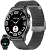 Smartwatch Damen Herren mit Telefonfunktion, 1,43” AMOLED 5ATM Wasserdichte Fitnessuhr