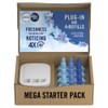 Febreze 3Volution Plug In Air Freshener Starter Kit + 4