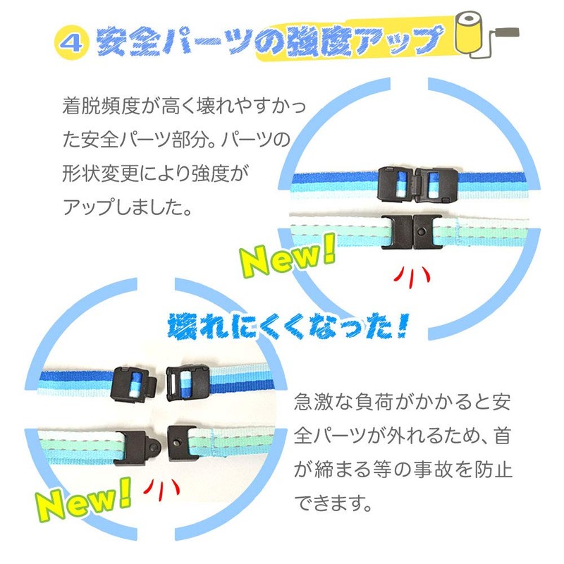 Rasta Banana Kids Neck Strap with Reflector and Safety Parts,