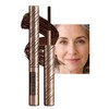Erinde Máscara de pestañas Marrón Metal Wand, Resistente al Agua
