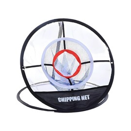 Jonuin Golf Practice Net, Golf Chipping Net, 3 Ring Nets for Wedge Practice, Portable Training Nets, Ideal for Indoor, Outdoor, Backyard Accuracy and SwingPractice, Gifts for Golfers (A)