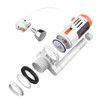 Ibergrif Universal Cable Mechanism for Toilet Flush, Double Flush Valve