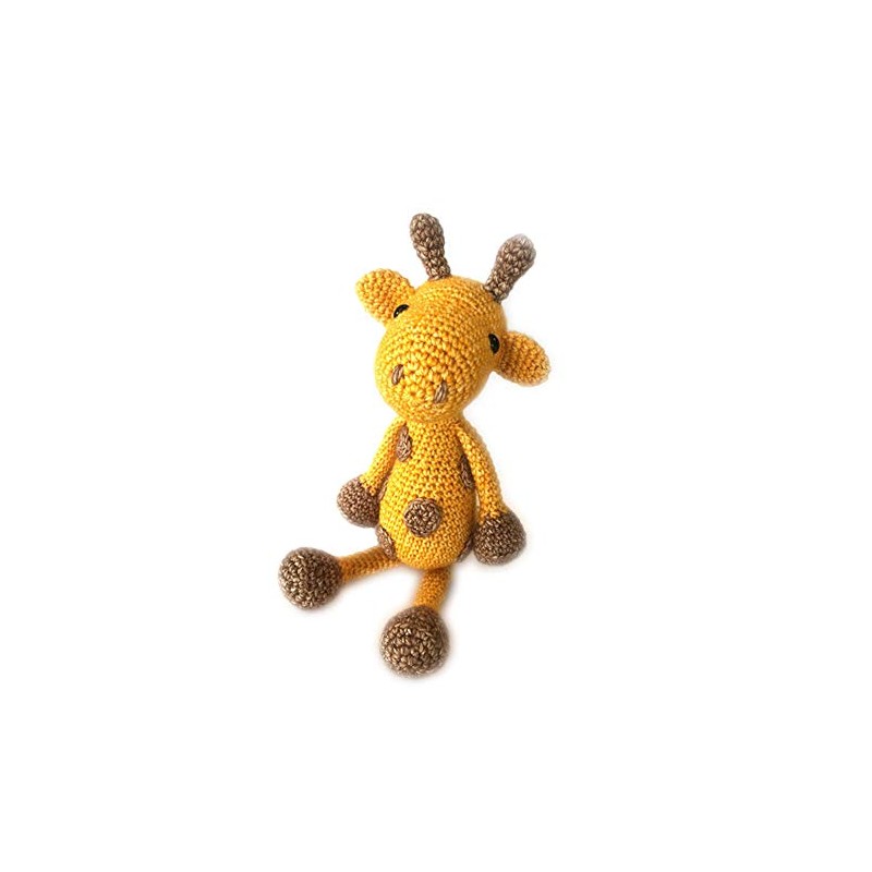 HardiCraft DIY Crochet Kit with Instructions and Material for Giraffe