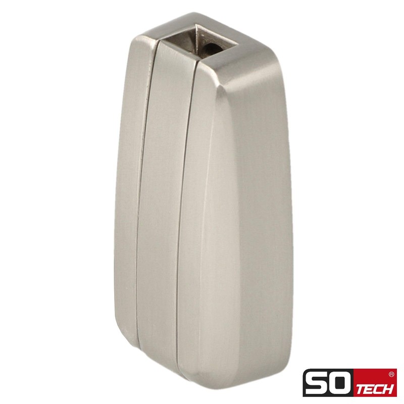 SOTECH HIPPO Folding Hook Stainless Steel Look with Spring Coat