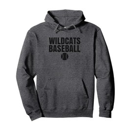 Maxwell Public Wildcats Baseball Pullover Hoodie