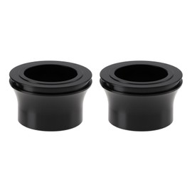 Briny River 1 Pair CNC Front Wheel Hub Spacers Aluminum Compatible with Sur-Ron Light Bee X LBX E-Bike, Black