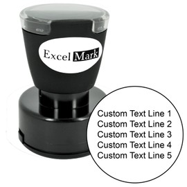 Custom Pre Inked Stamp – ExcelMark (XL3-495E)
