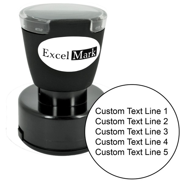 Custom Pre Inked Stamp – ExcelMark (XL3-495E)
