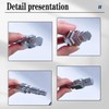 JEUCLEL 1/2 Inch Drive Universal Pagoda Head Valves Joints 5
