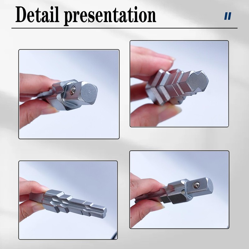 JEUCLEL 1/2 Inch Drive Universal Pagoda Head Valves Joints 5