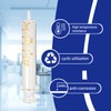 Jiaxix 10 Pack 10ml Glass Syringe With Caps