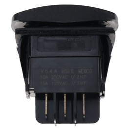 DVPARTS 48V Forward/Reverse Switch 101856001 101856002 for Club Car DS and Precedent 1996-up 48V Electric PowerDrive Plus, FWD REV Rocker Switch 435-640