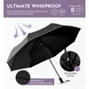 LILAC Umbrella Windproof Travel Umbrellas for Rain - Compact portable