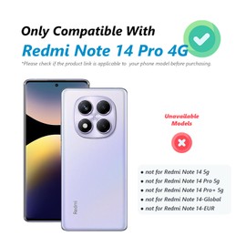 SCL Case for Redmi Note 14 Pro 4G and POCO F7 - Anti-Slip Brushed Texture with Carbon Fiber Design, Shockproof Protective Soft TPU Cover for POCO F7 - Red