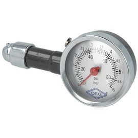 OEG Analogue Pressure Gauge for Expansion Vessels and Tyre Valves Measuring Range: 0-6 Bar