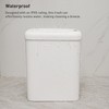 EKO Automatic Bathroom Trash Can with Lid, 2.6 Gallon Slim