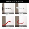 Bicycle Hooks, Pack of 6 Ceiling Bicycle Hooks, Bicycle Storage