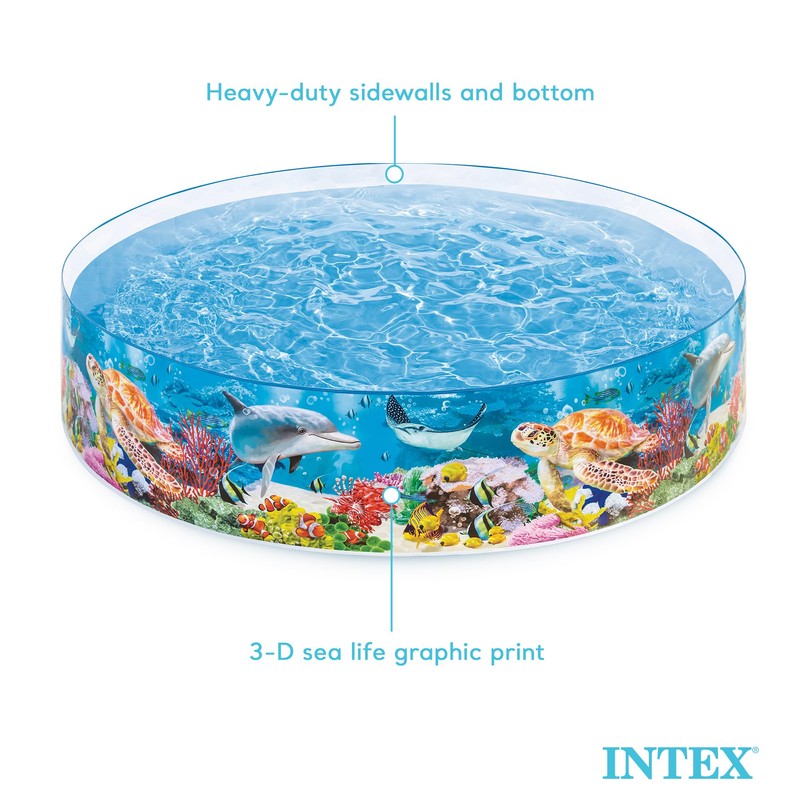Intex Deep Sea Blue 8 Feet x 18 Inch SnapSet