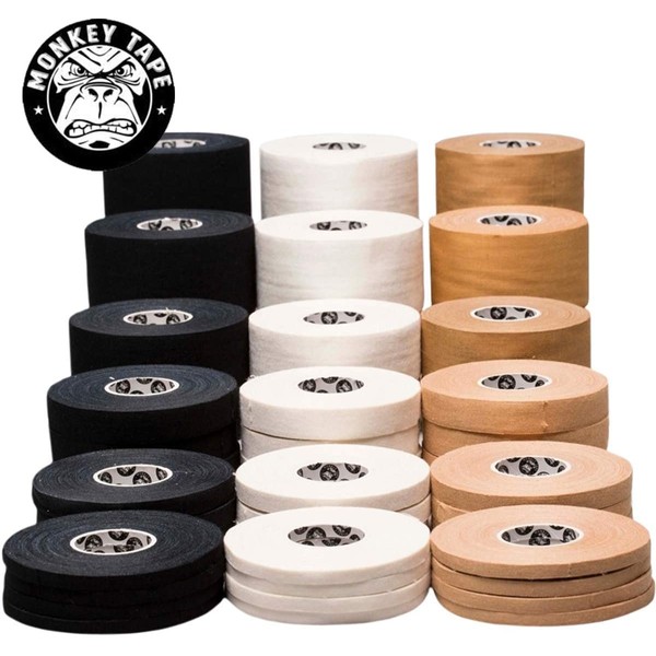 Monkey Tape® - 4 Rolls of 0.3 inch Tape, 15 Yards in tan