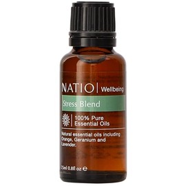 Natio Focus On Stress Pure Essential Oil Blend 25 ml, 25 ml