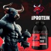 Aminoácidos Bcaas Bull Protein 1kg 100 Servicios Sabores