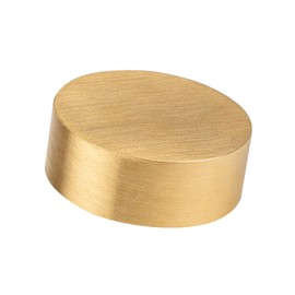 Bohue Paperweight Brass Chinese Calligraphy Paperweight Holding Paper Brass Creative Round Scale Brass Calligraphy Tool Office Supplies