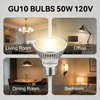Funistree GU10 Bulb 50W, 4 Pack, Light Bulb for Candle