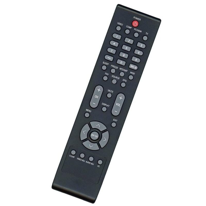 VR6 Remote Control Replacement for Vizio TV VS370 VS370E