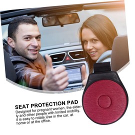 VINTORKY 360 Car Swivel Cushion Round Car Swivel Seat for Elderly Car Seat Protection Pad Swivel Seat for Car Doughnut Pillow Car Seat Cushion Seats Donut Sandwich Fabric Extender to Rotate