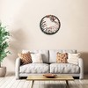 Hosoncovy Iron Art Wall Decoration Metal Wall Art Decor Garden