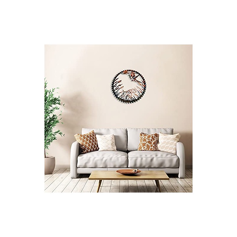 Hosoncovy Iron Art Wall Decoration Metal Wall Art Decor Garden