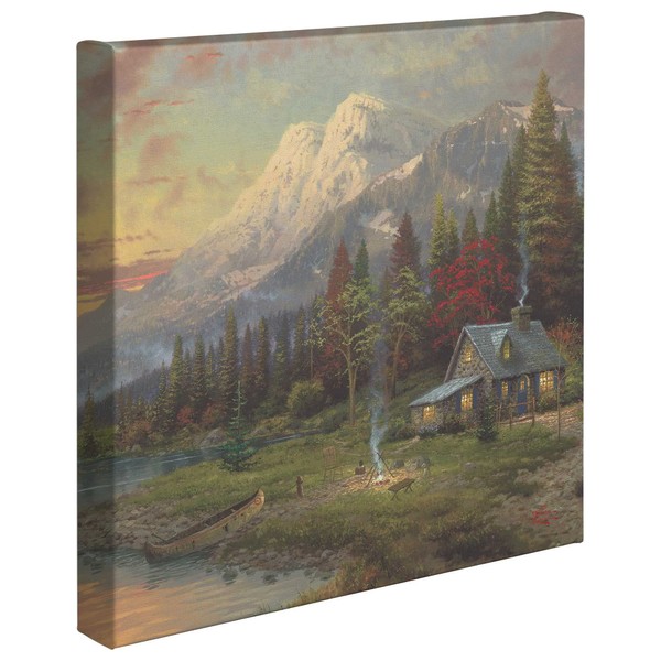 Thomas Kinkade - Gallery Wrapped Canvas, Evening Majesty, 14" x