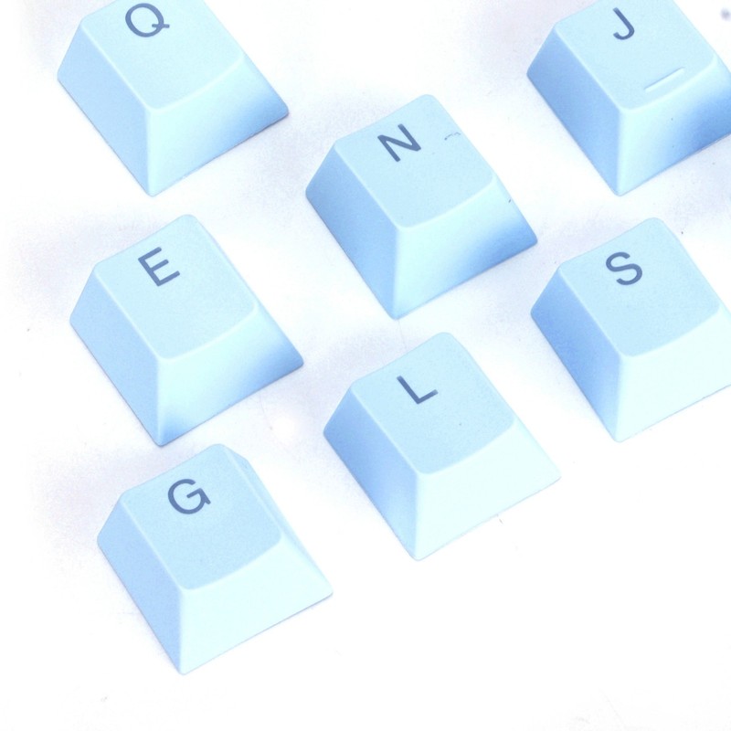 PBT Keycaps Ergonomic Design Oil Resistant Colorful 108 Key Video