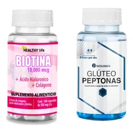Biotin Healthly Life +pepton Crecimientomuscular Peptofrance