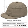 Clakllie Short Bill Hats for Men Waterproof Golf Baseball Cap
